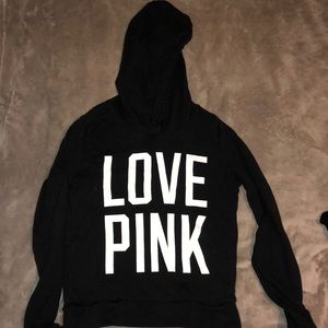 Pink hoodie